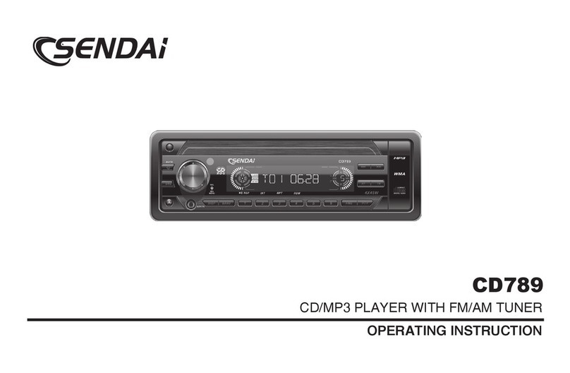 Sendai CD789 User manual