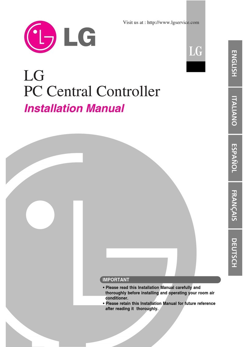 LG PC Central Controller User manual