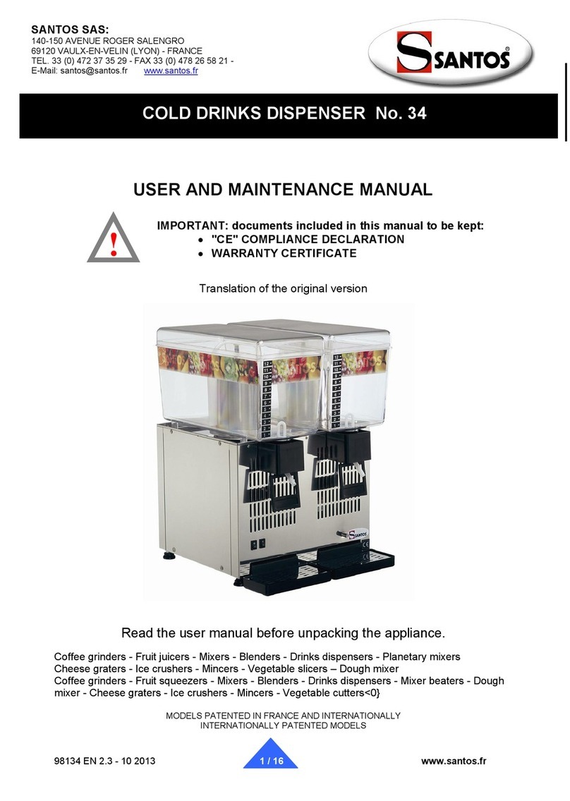 Santos 34 Operating instructions