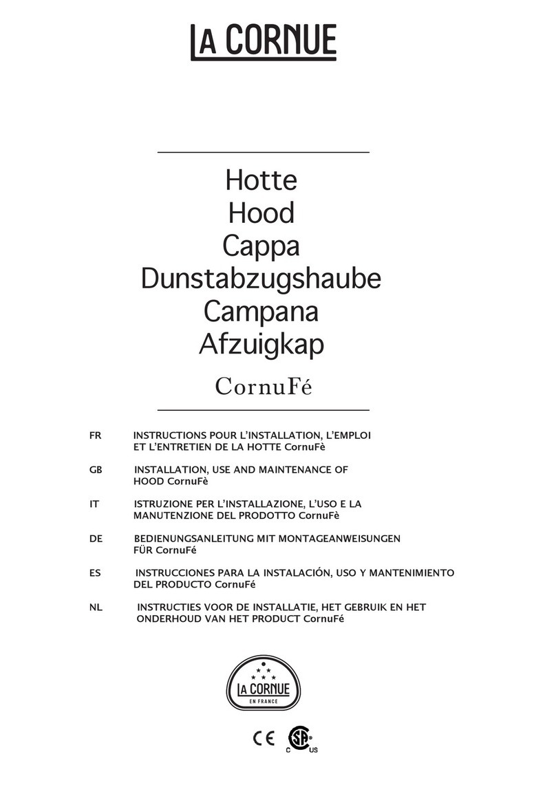 La Cornue CornuFe Instructions for use