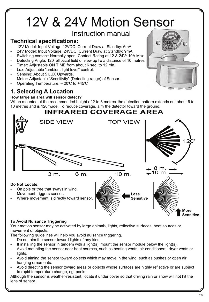 Rainbow 12V User manual
