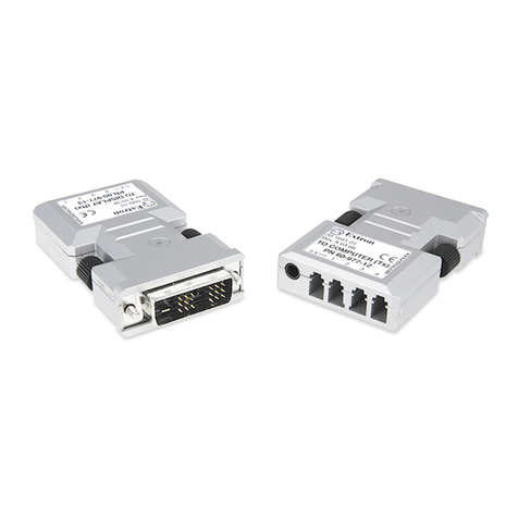 Extron electronics DVI 104 Rx User manual