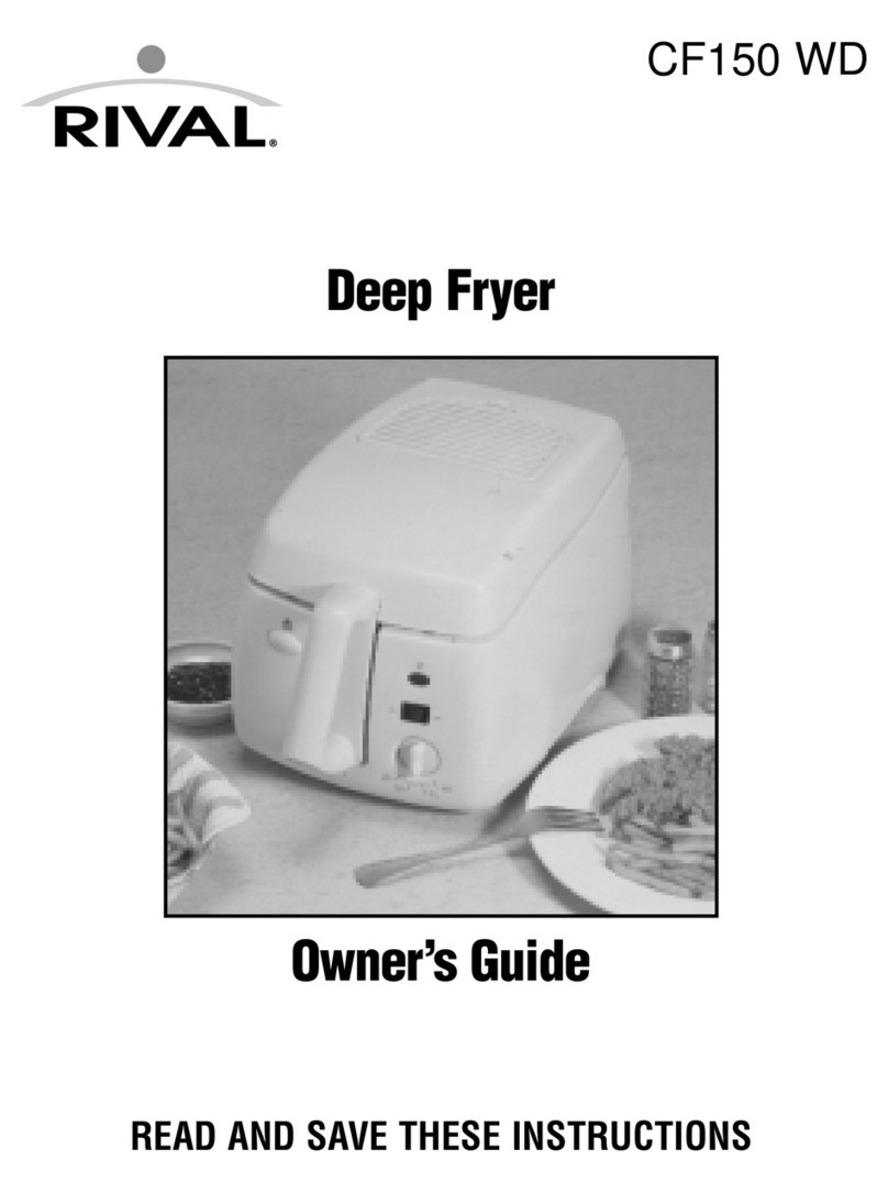 Rival CF150 WD User manual