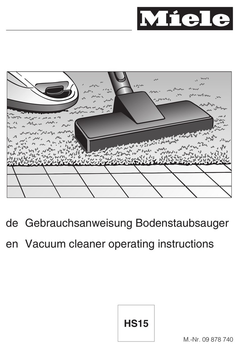 Miele HS15 User manual