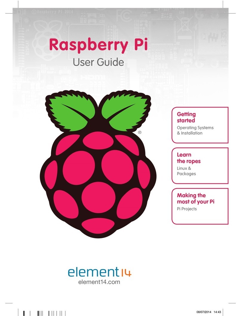Element14 Raspberry Pi User manual Element14 Raspberry Pi User manual