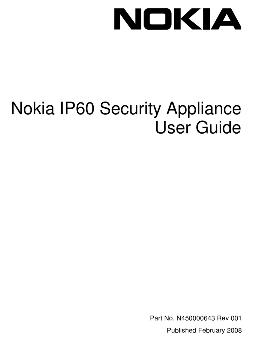 Nokia IP60 - Security Appliance User manual