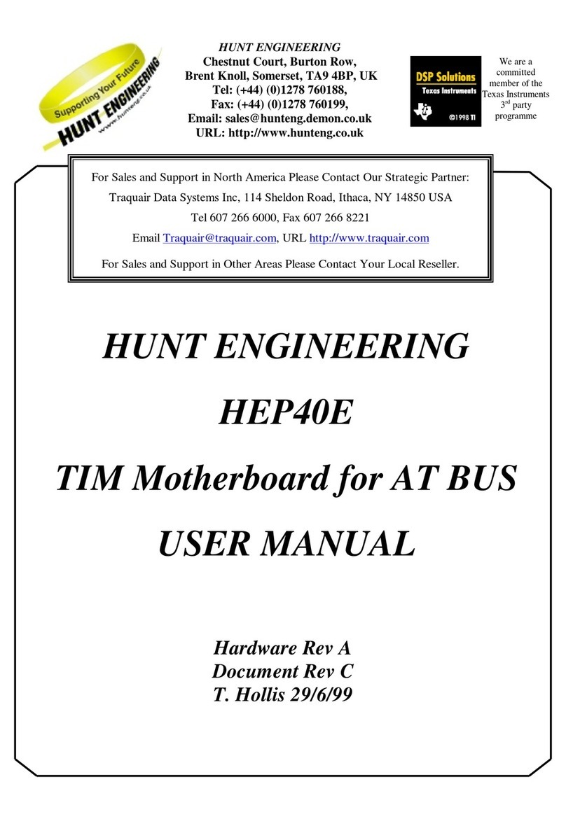 Hunt Engineering HEP40E User manual