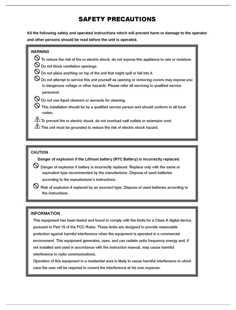 FLIR Security DGR201 User manual