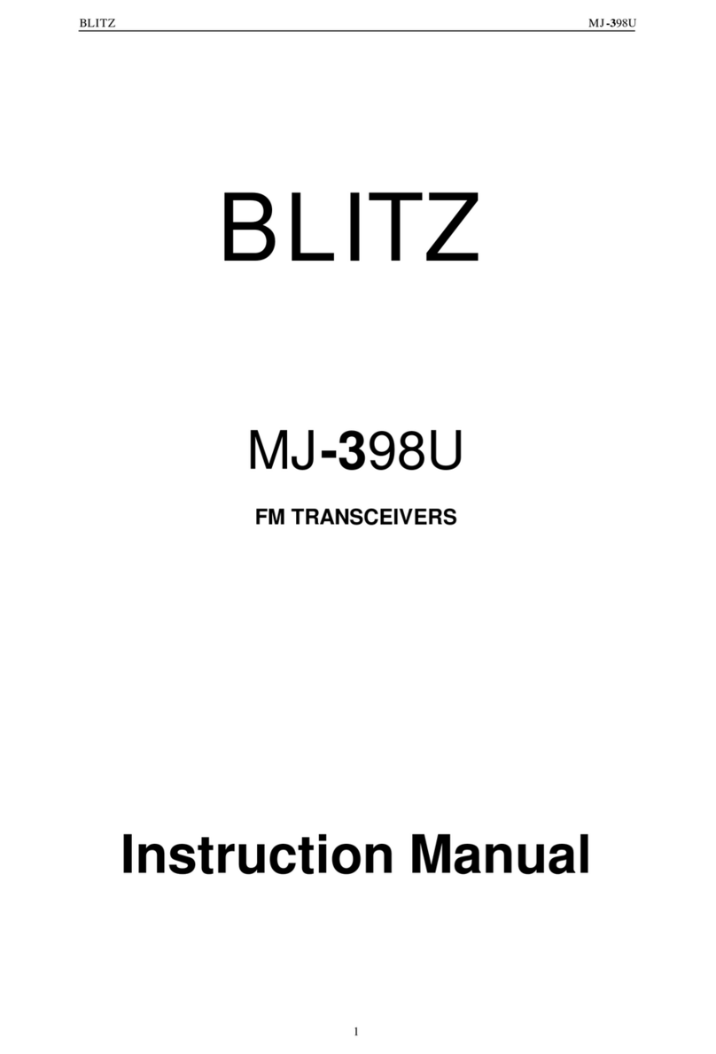 Blitz MJ-398U User manual
