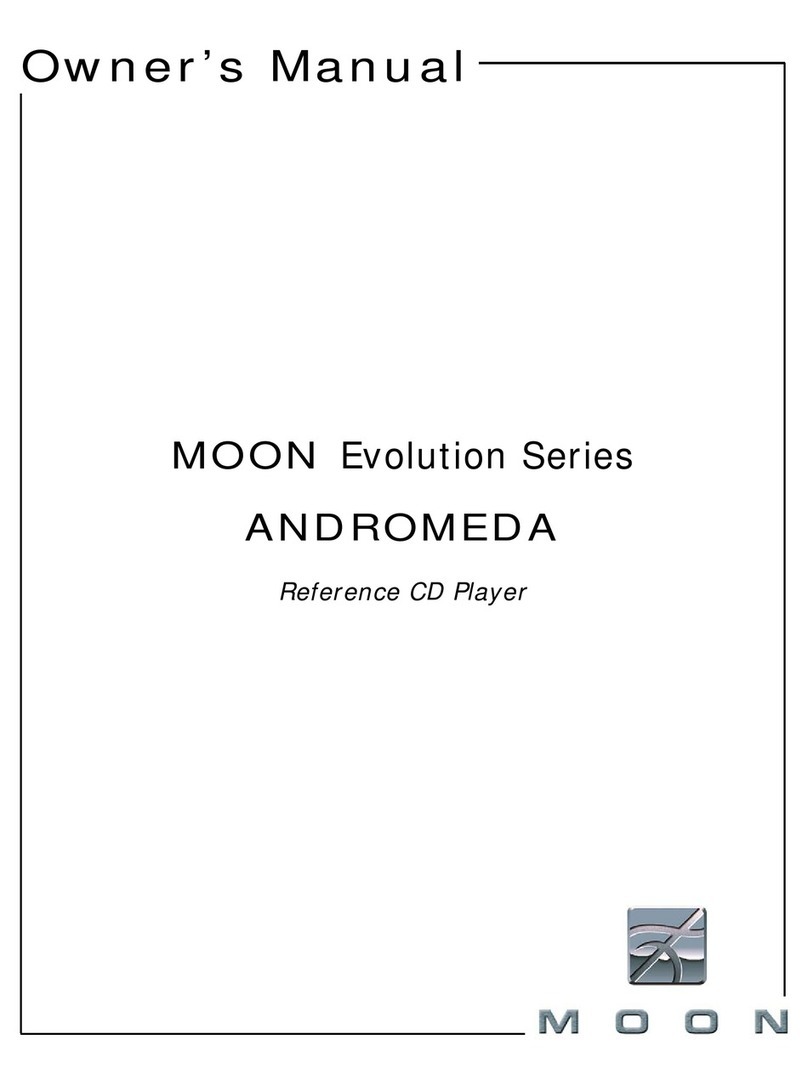 moon MOON Andromeda User manual