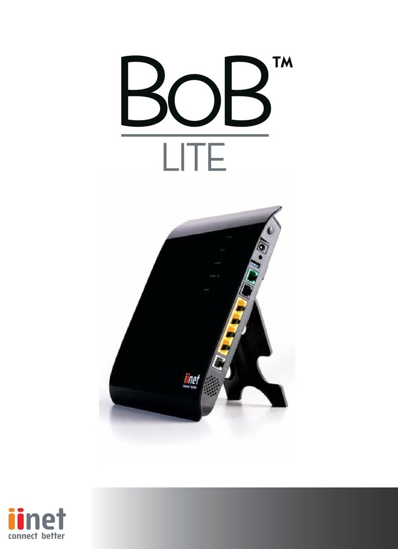 iiNet BOB Lite User manual