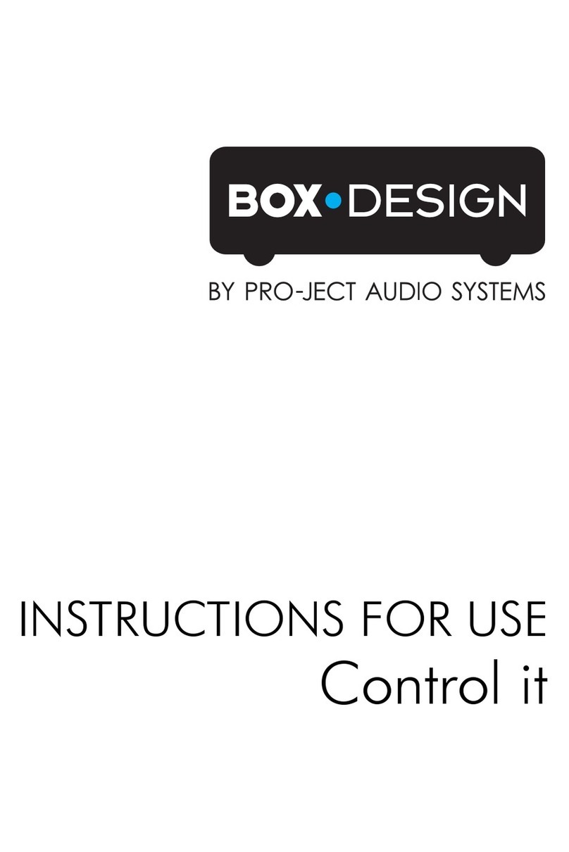 Box-Design Controller User manual