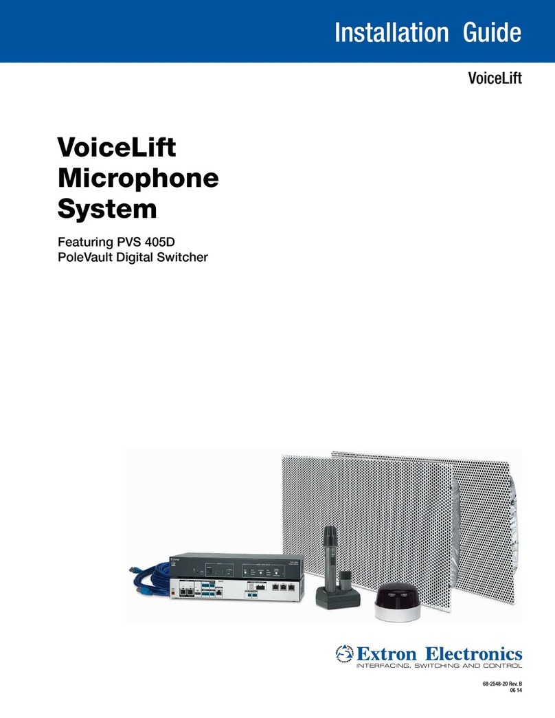 Extron electronics VoiceLift User manual