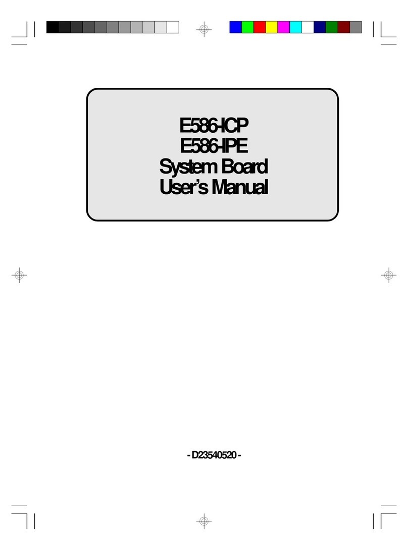DFI E586-ICP User manual