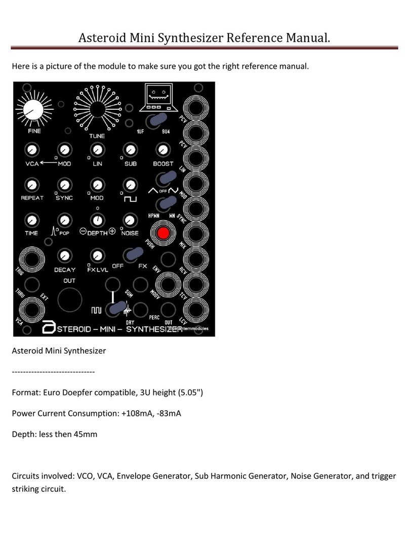 Asteroid Mini User manual