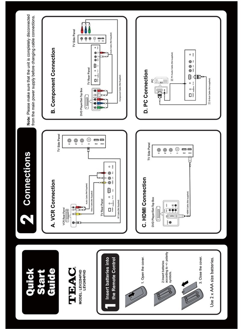 Teac LEV2294FHD User manual