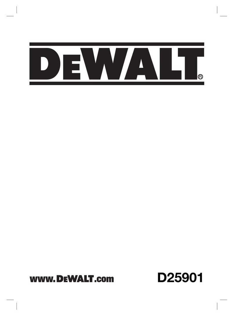 DeWalt D25901 User manual