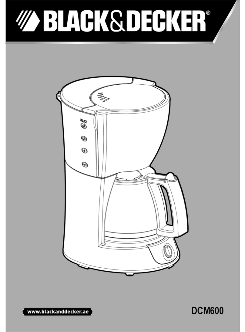 Black & Decker DCM600 User manual