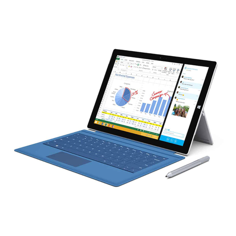 Microsoft Surface 3 Pro User manual
