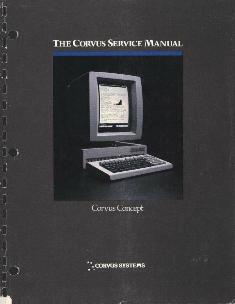 Corvus systems Corvus Concept User manual Corvus systems Corvus Concept User manual