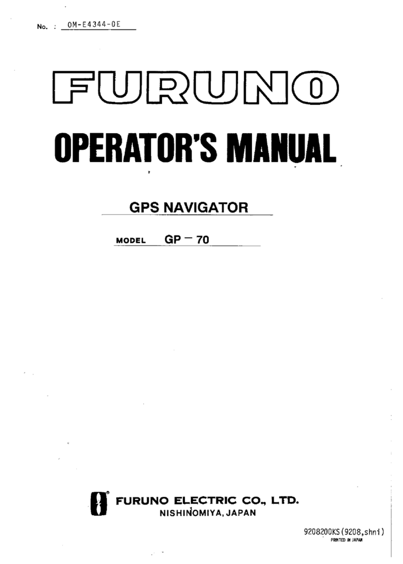 Furuno GP-70 User manual