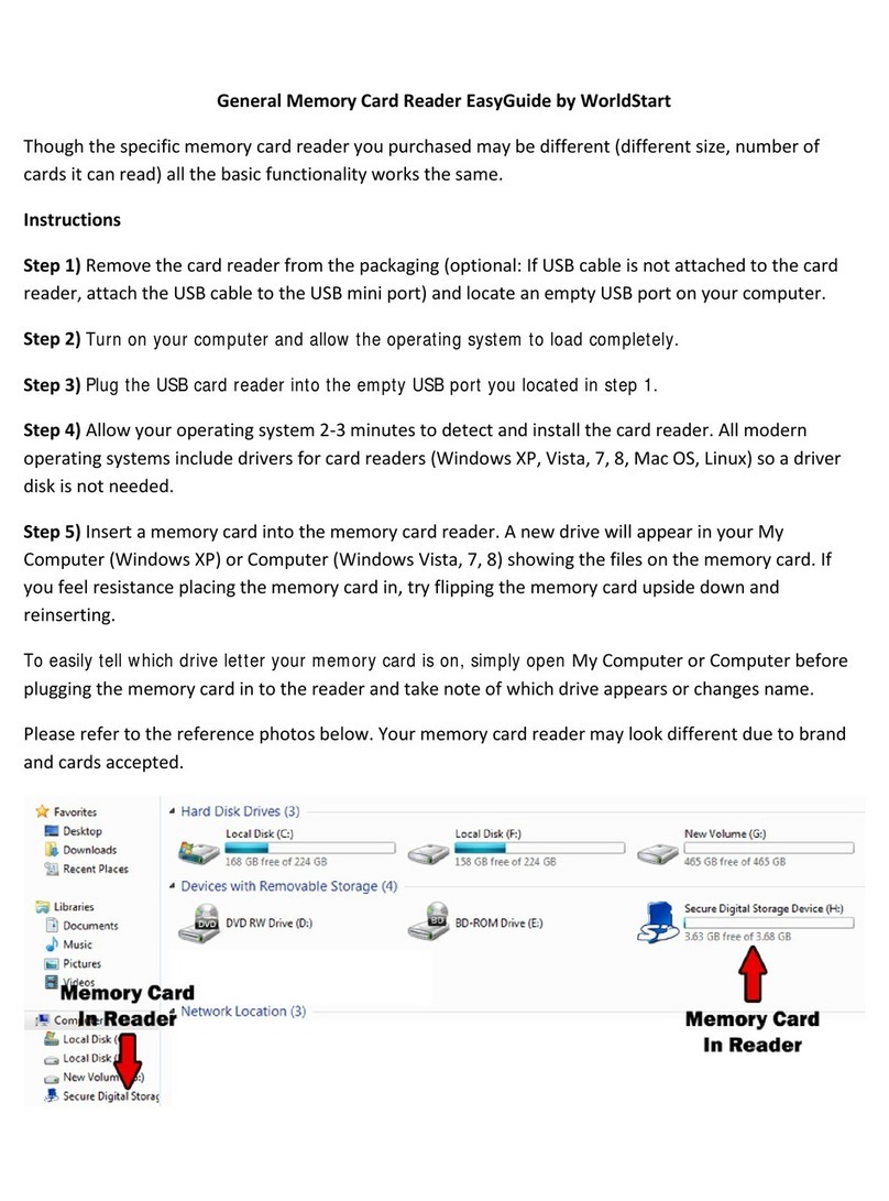 WorldStart General User manual