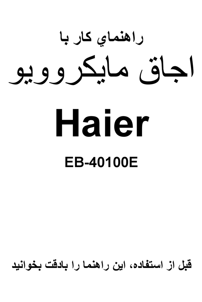 Haier EB-40100E User manual