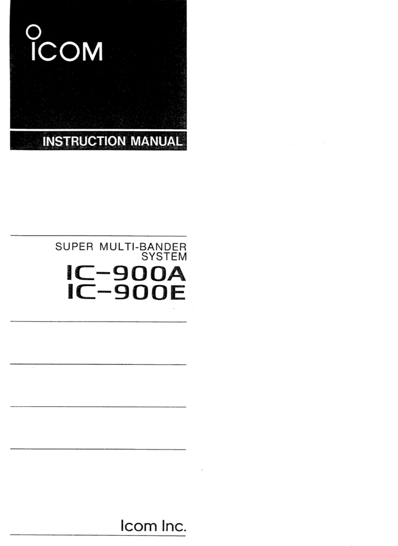 Icom IC-900A User manual