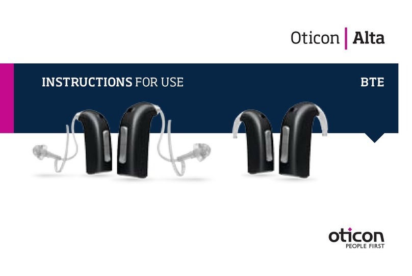 oticon Alta User manual