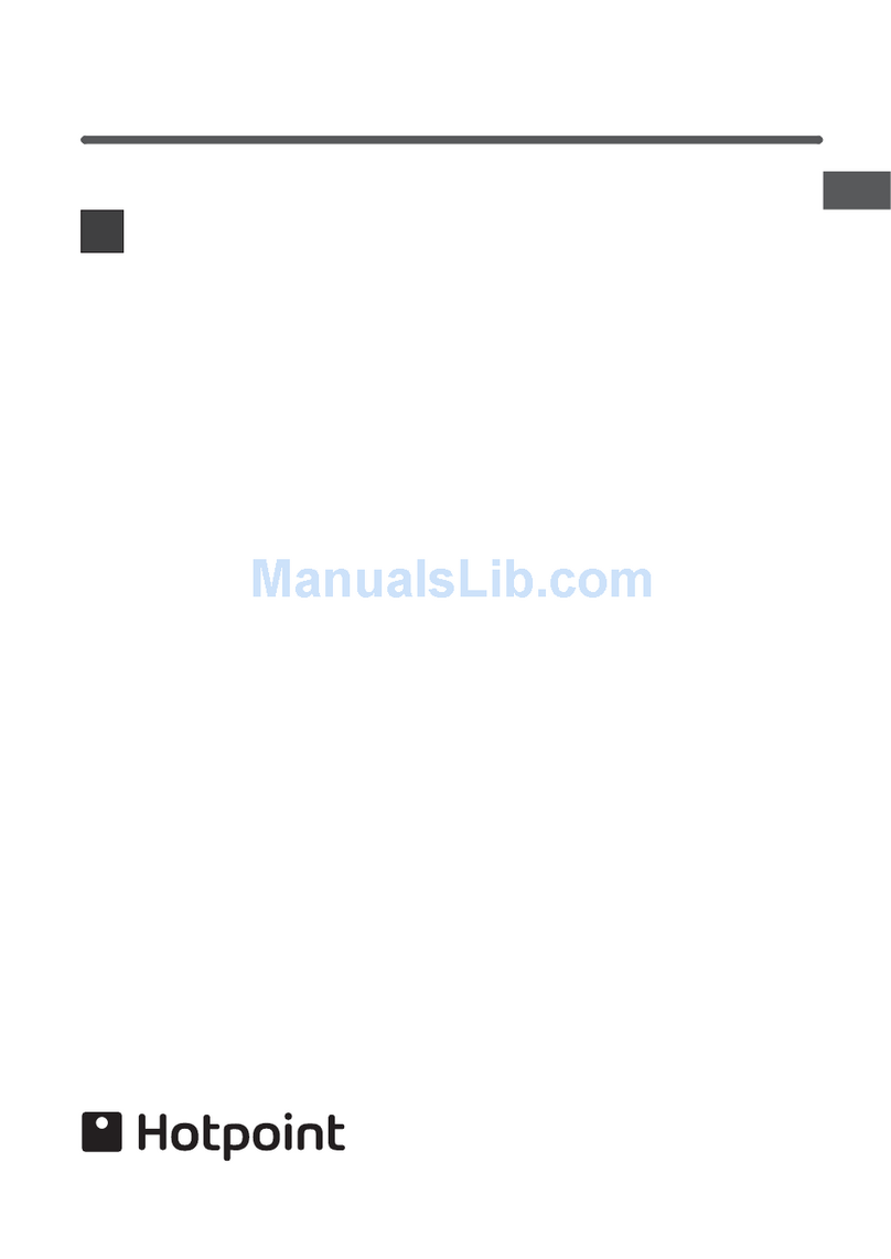 Hotpoint FF4D SB User manual