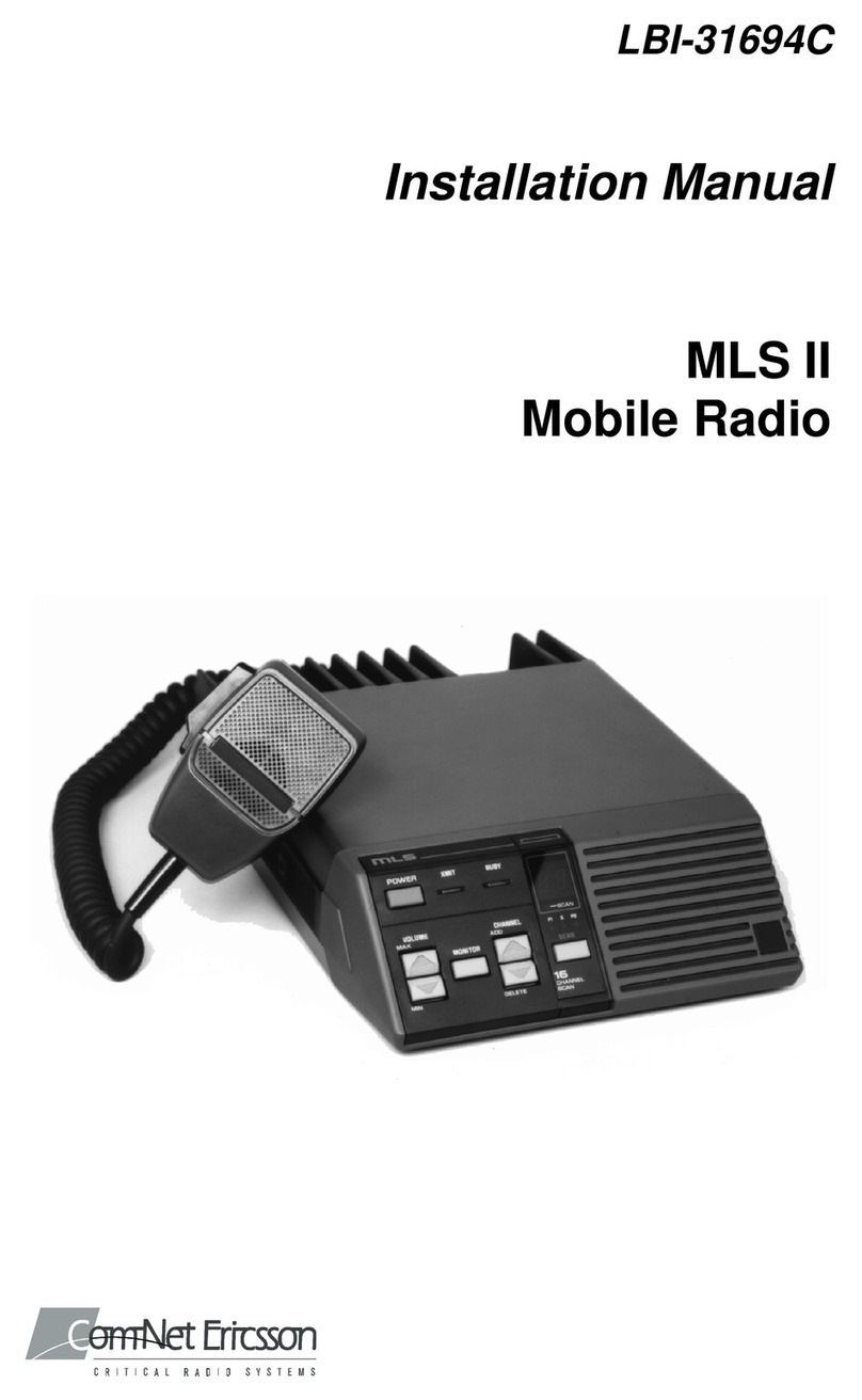 Comnet MLS II User manual