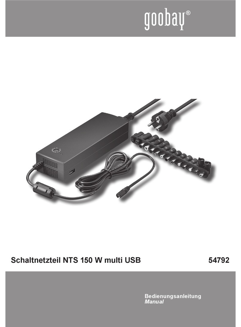 Goobay 54792 User manual