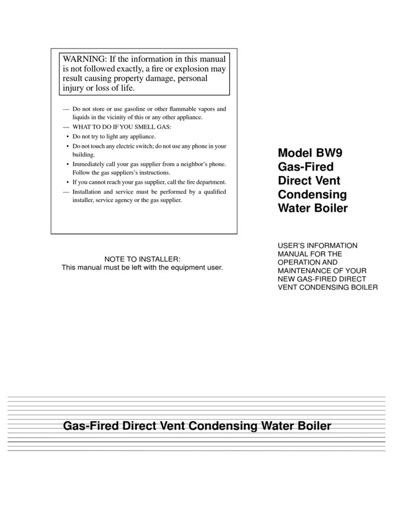 Carrier BW9 Series Instruction Manual Carrier BW9 Series Instruction Manual