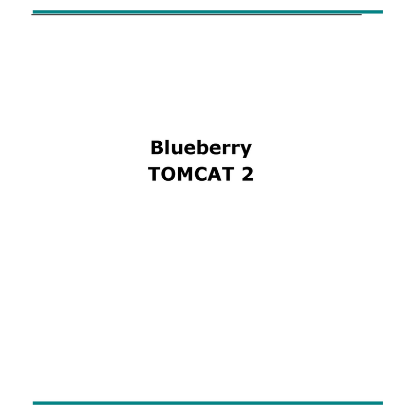 Blueberry Tomcat 2 User manual