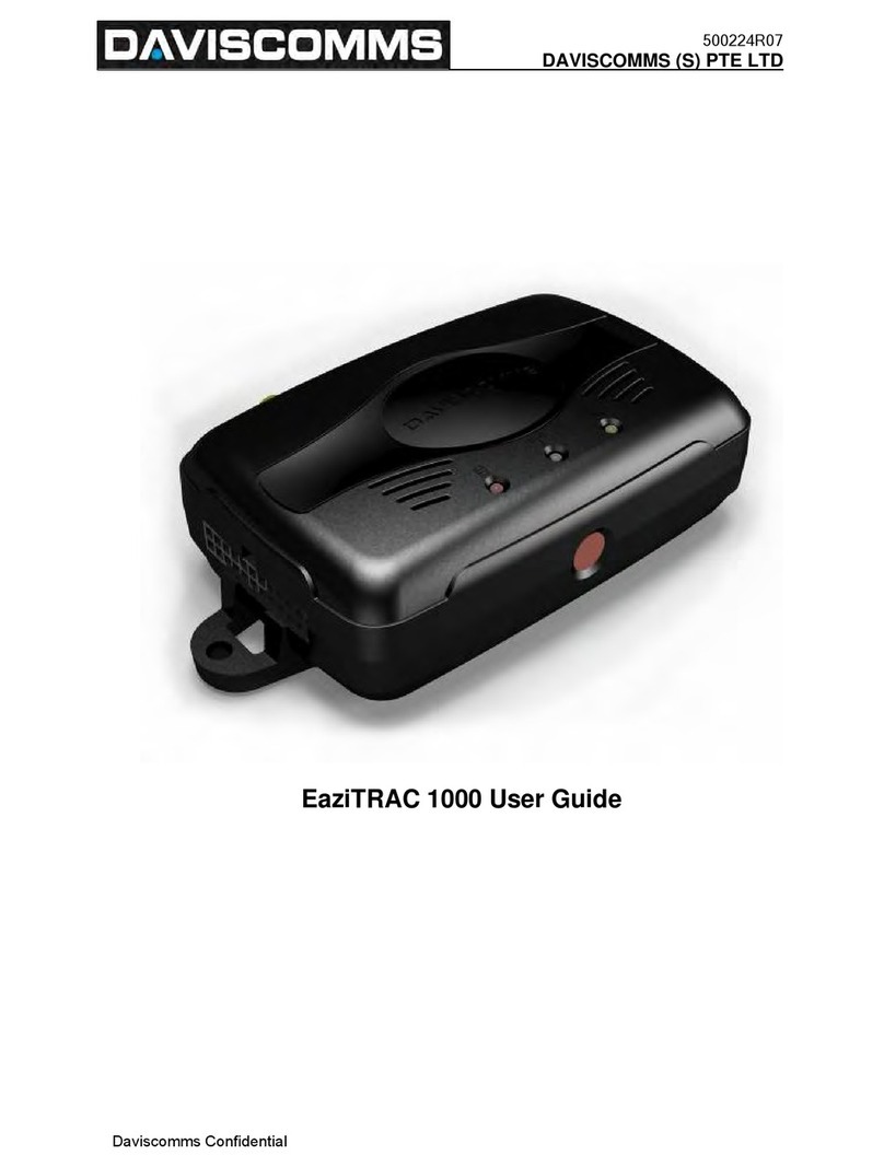 Daviscomms EaziTRAC 1000 User manual