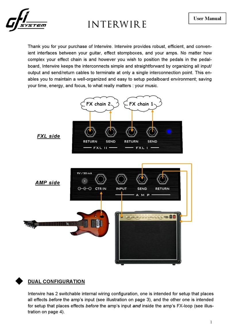 GFI System Interwire User manual