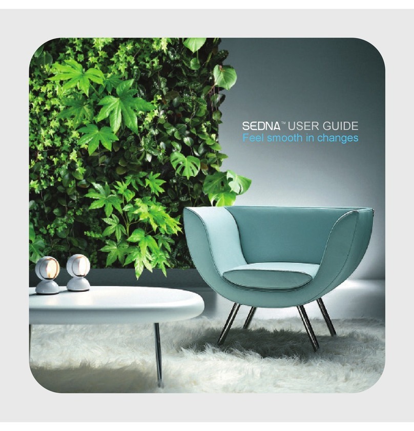 Sedna Control Panel User manual