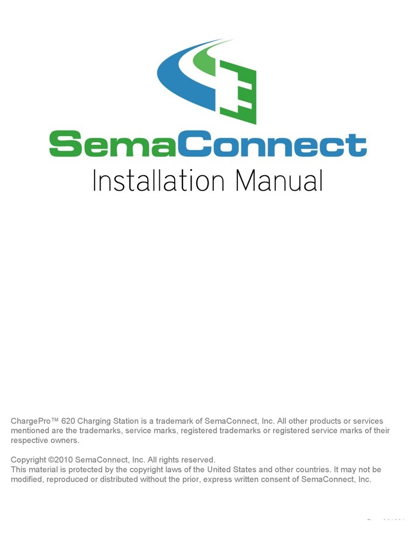 Sema Connect ChargePro 620 User manual