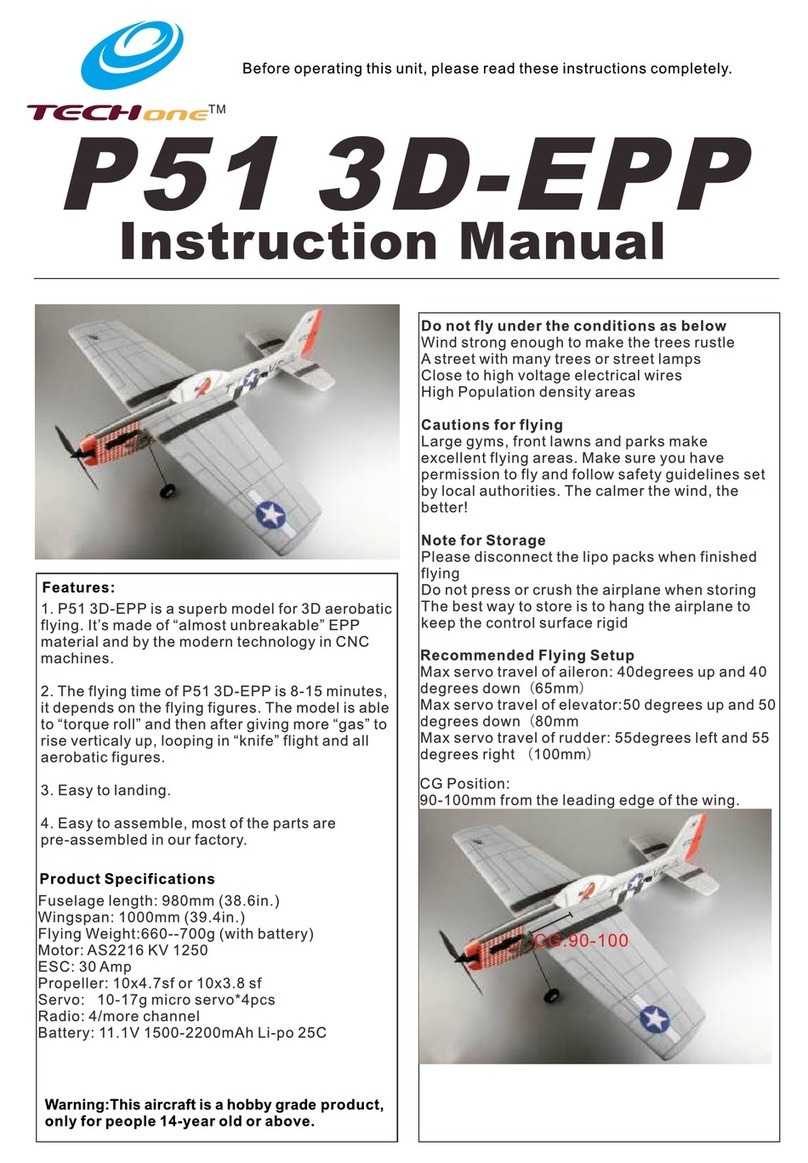 Techone P51 3D-EPP User manual