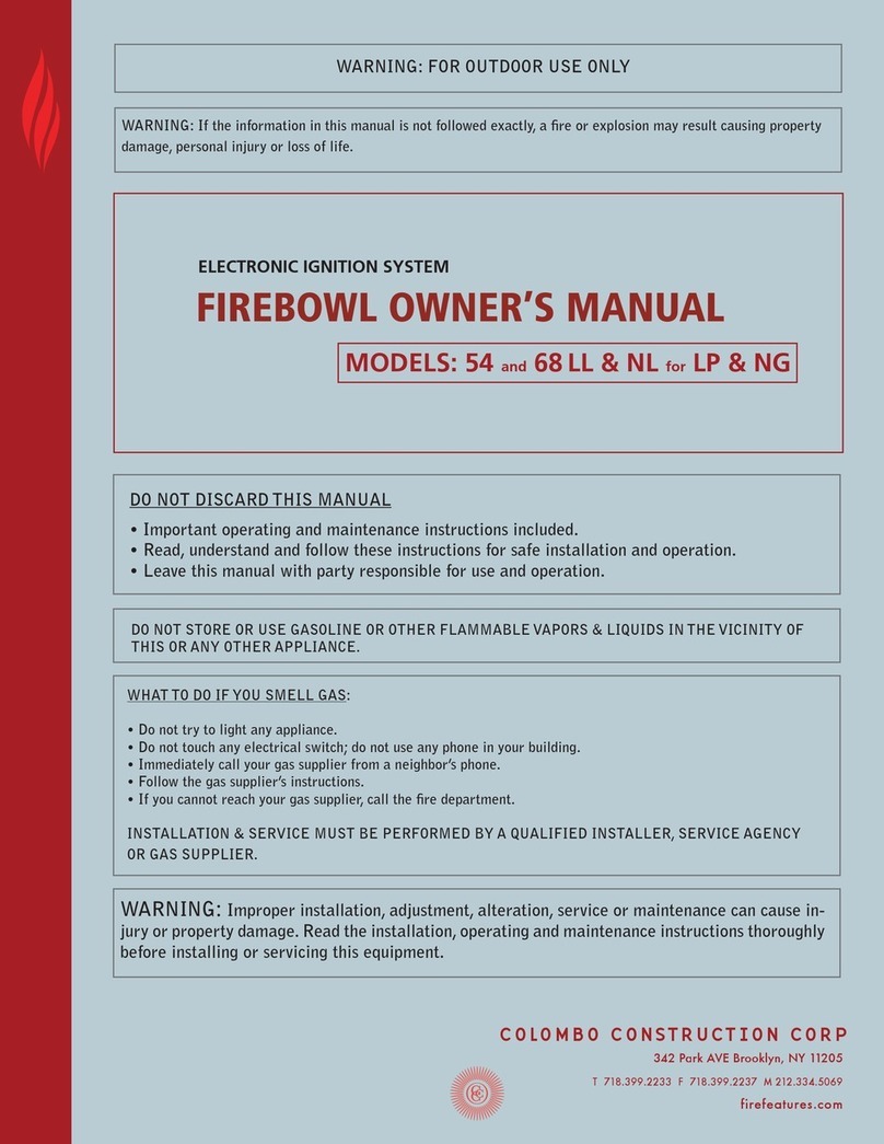 Colombo Construction 54LL User manual