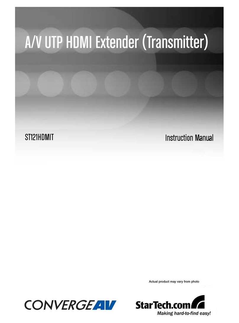 StarTech.com ST121HDMIT User manual
