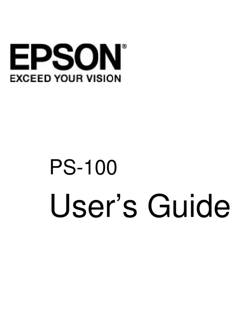 Epson PS-100 Series User manual