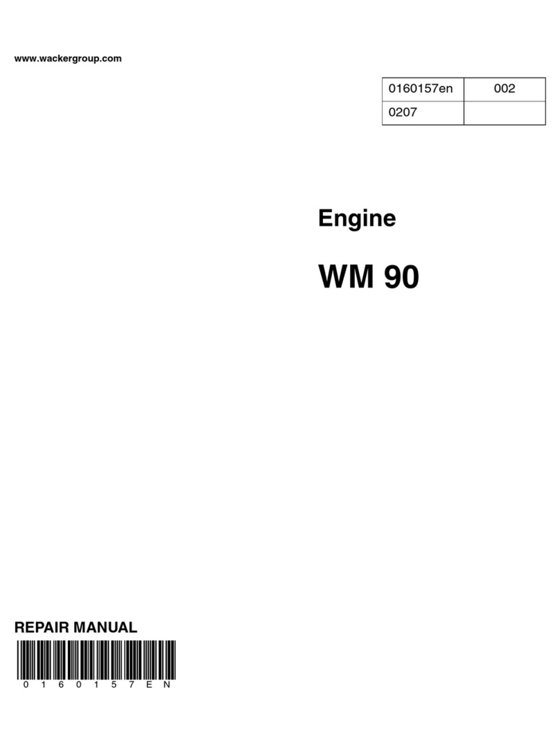 Wacker Neuson WM 90 Operating instructions