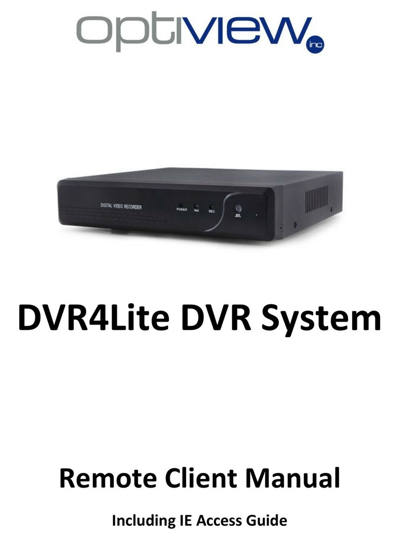 Optiview DVR4Lite User manual