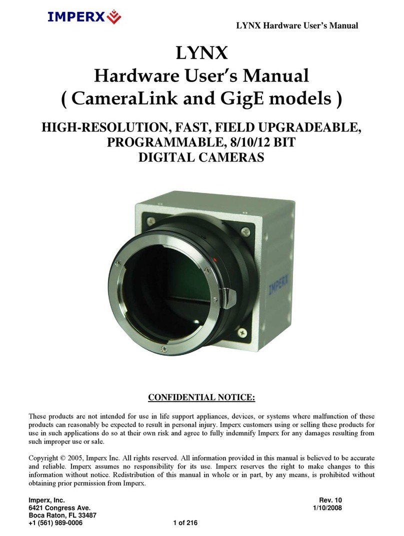 Imperx LYNX User manual