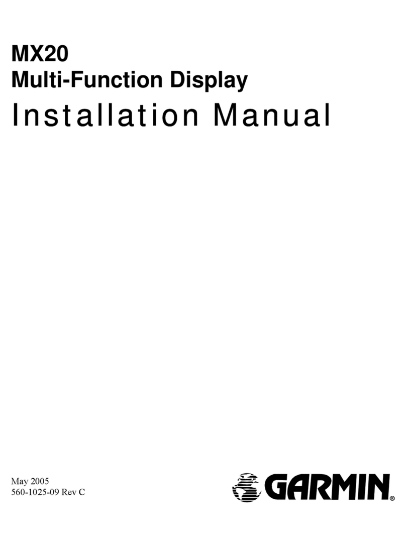 Garmin MX20 User manual