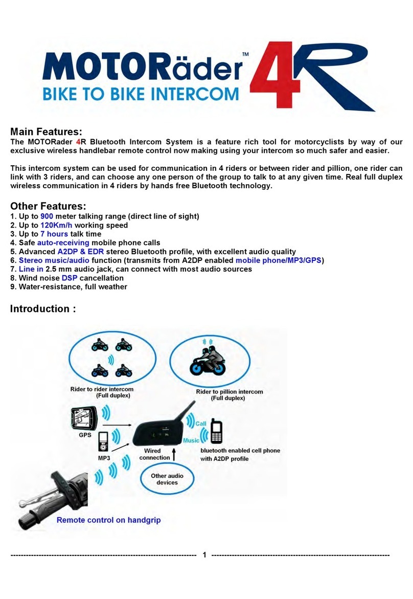 MOTORader 4R User manual