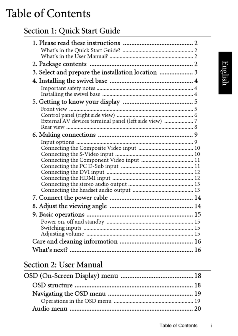 BenQ VB2621 User manual