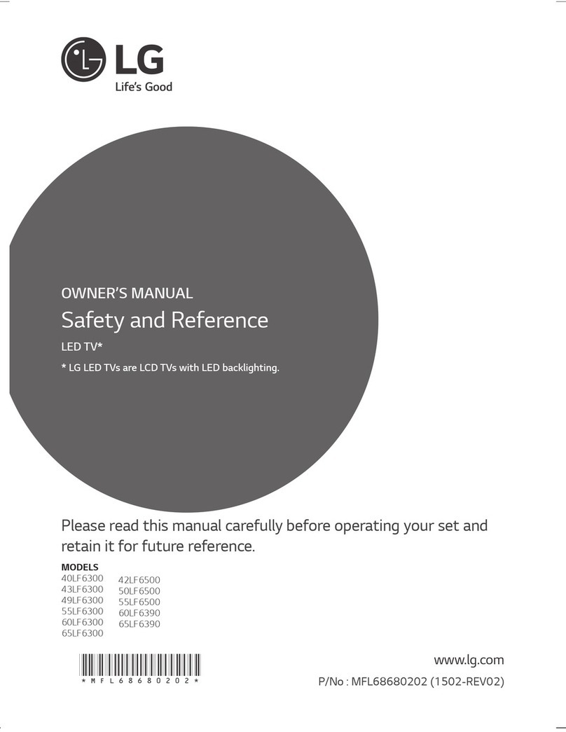 LG 40LF6300 User manual