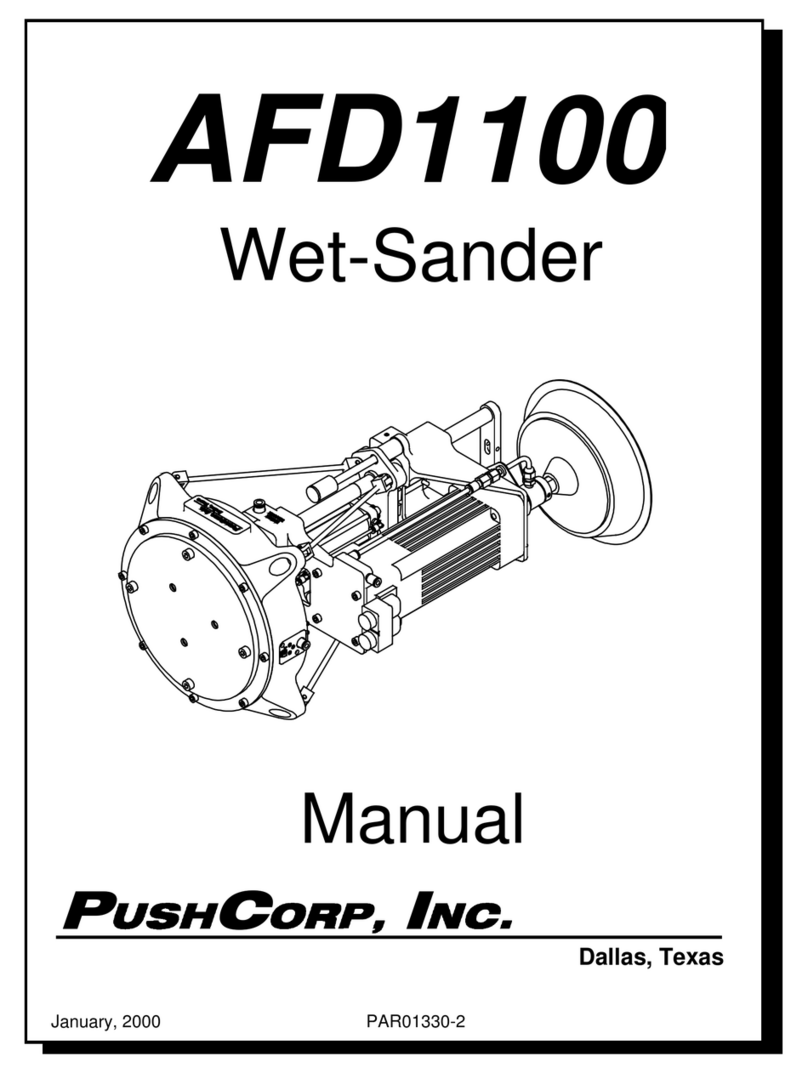 PushCorp AFD1100 User manual